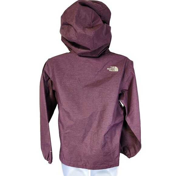 The North Face Girls Large Venture Jacket Purple Waterproof Hooded EUC - Picture 8 of 12